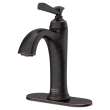 7617107.278 Glenmere Single Hole Single-Handle Bathroom Faucet 1.2 gpm and 4.5 L/min with Lever Handle, Legacy Bronze 