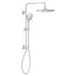 9038804.002 Spectra Versa 24 Inch 4 Function 1.8 gpm/6.8 L/min Shower System with Rain Showerhead, Polished Chrome 