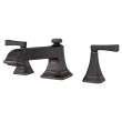 T612900.278 Crawford Bathtub Faucet with Lever Handles for Flash Rough In Valve, Legacy Bronze 