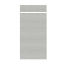 American Standard Legacy 48-in x 96-in Transition Wall Panel, Grey Garden/Velvet - ASMWX4896-27V-M