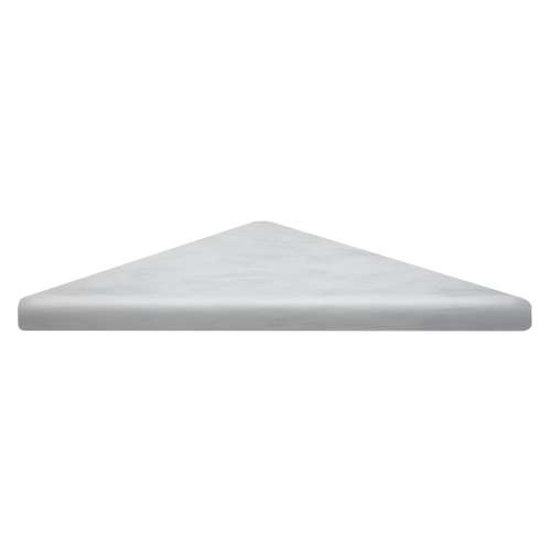 American Standard 8-in x 8-in Solid Surface Glue-On Corner Shelf (2-Pack), in Royal River
