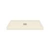 American Standard  48-in x 36-in Single Threshold Center Drain Shower Base, Cameo