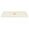 SMFL6034C-32 60-in x 34-in Linear Single Threshold Shower Base With Center Drain, Cameo