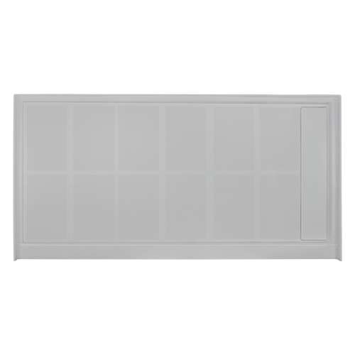 SMFL6032R-39 60-in x 32-in Linear Single Threshold Shower Base With Concealed Right Hand Drain, Grey