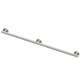 SMSS54-PS Sienna 54-in ADA Grab Bar With 1.25-in Diameter, Polished Stainless