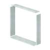 48in x 48in x 7-1/4in Window Trim Kit, in Grey Garden