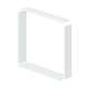 48in x 48in x 7-1/4in Window Trim Kit, in Grey