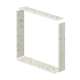 48in x 48in x 7-1/4in Window Trim Kit, in Bitusa Marble
