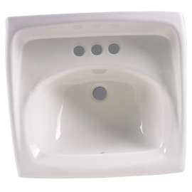 Lucerne® Wall-Hung Sink With 4-Inch Centerset, 0355012.020