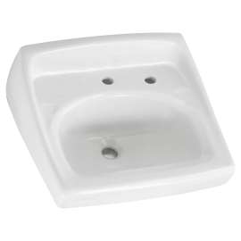 Lucerne® Wall-Hung Sink With Center Hole Only And Extra Right-Hand Hole, 0356137.020