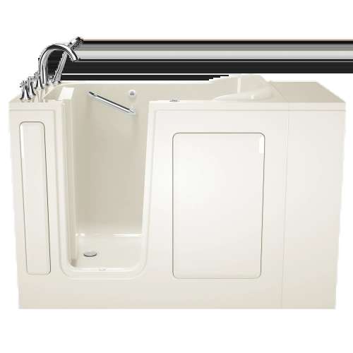 Gelcoat Value Series 28X48-Inch Walk-In Bathtub With Air Spa System  Left Hand Door And Drain, 2848.409.All-Pc