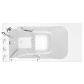 Gelcoat Value Series 30X52 Inch Soaking Walk-In Bathtub - Left Hand Door And Drain, 3052.409.Slw-Pc