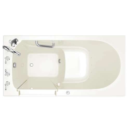 Gelcoat Value Series 30X60 Inch Walk-In Bathtub With Air Spa System - Left Hand Door And Drain, 3060.409.All-Pc