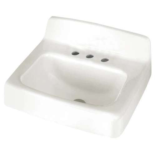 Regalyn® Cast Iron Wall-Hung Sink With 4-Inch Centerset, 4869004.020