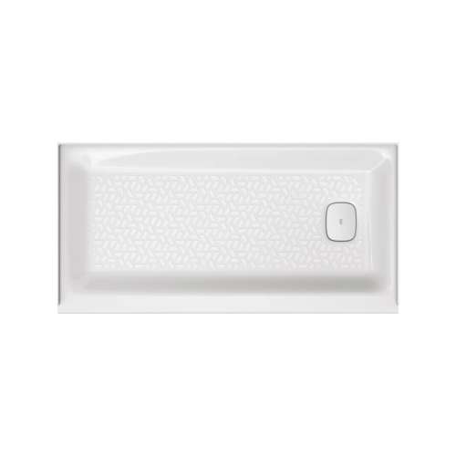 Aspirations 60 X 30-Inch Single Threshold Shower Base With Right-Hand Drain, A8019T-Rho.020