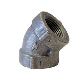0300028503 45 ELBOW 3/4 BLACK CAST IRON 125# THREADED FIGURE 23 / 356