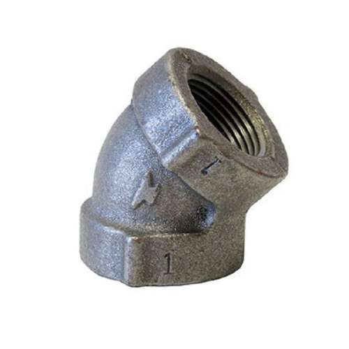 0300028503 45 ELBOW 3/4 BLACK CAST IRON 125# THREADED FIGURE 23 / 356
