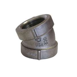 0300030400 22 ELBOW 2 BLACK CAST IRON 125# THREADED FIGURE 356A