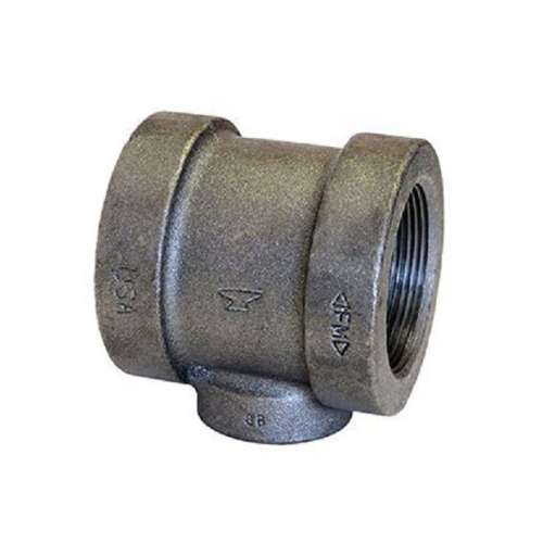 002-3607 TEE 3/4X1/2 GALVANIZED CAST IRON 125# THREADED FIGURE 25