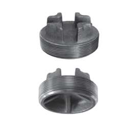 0318903200 PLUG 4 BLACK CAST IRON CORED BAR HEAD 125# THREADED
