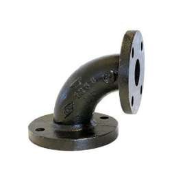 0306004805 ELBOW 3X2 BLACK CAST IRON 125# FLANGED FIGURE 803 / FL 90