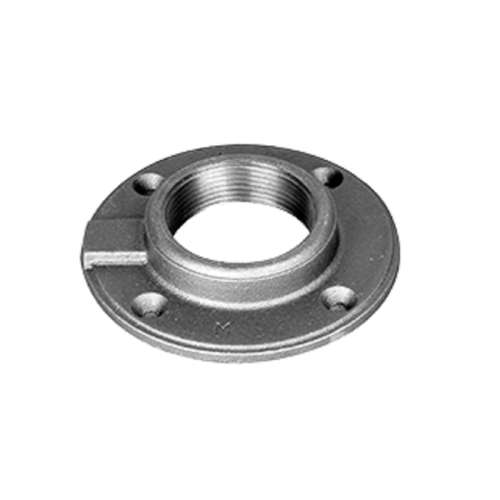 002-4550 FLANGE 1/2 GALVANIZED CAST IRON FLOOR FIGURE 15 125# THREADED