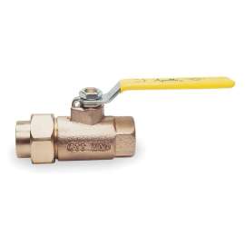 Bronze Ball Valve, Inline, SAE, 1-in
