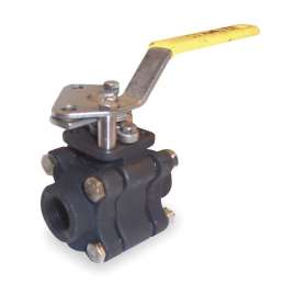 CS Ball Valve, Inline, Socket, 1-1/4-in