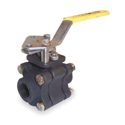 CS Ball Valve, Inline, Socket, 1-1/4-in