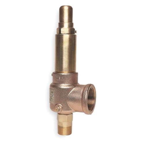 511FEBKMAA0125 Bronze POP Safety Relief Valve, MNPT Inlet Type, FNPT Outlet Type