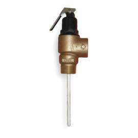 T and P Relief Valve, FNPT, 3/4 In. Inlet