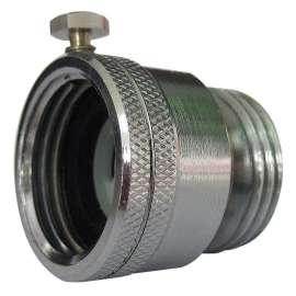 3/4-in Vacuum Breaker, GHT Connection Type, Polished Chrome