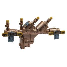 Reduced Pressure Zone Backflow Preventer, Lead Free Bronze, FNPT Connection, 1-1/2-in