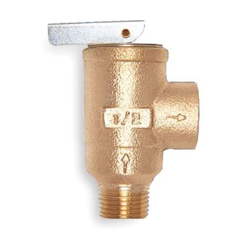 Cast Bronze Safety Relief Valve, MNPT Inlet Type, FNPT Outlet Type - 17402