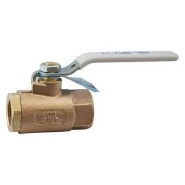 77CLF10101 LL Bronze Ball Valve, Inline, FNPT, 1/4-in