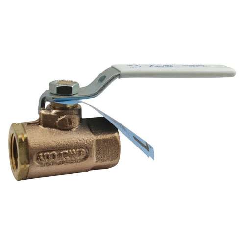 77CLF10301 LL Bronze Ball Valve, Inline, FNPT, 1/2-in