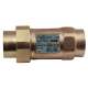 Dual Check Valve, Lead Free Bronze, SWV X NPT Connection Type, 1-in