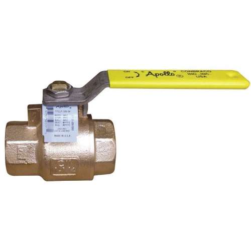 70LF10601 LL Bronze Ball Valve, Inline, FNPT, 1-1/4-in