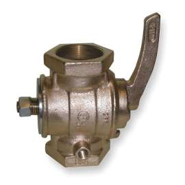 1/2 psig Gas Cock, FNPT x FNPT Connection Type, 2-in x 2-in Pipe Size