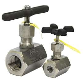Globe Valve, FNPT, 316 SS, Cross Handle, Graphite Seal, 3/8-in