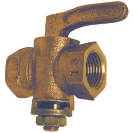 200 psig Gas Cock, FNPT x MNPT Connection Type, 3/8-in x 3/8-in Pipe Size