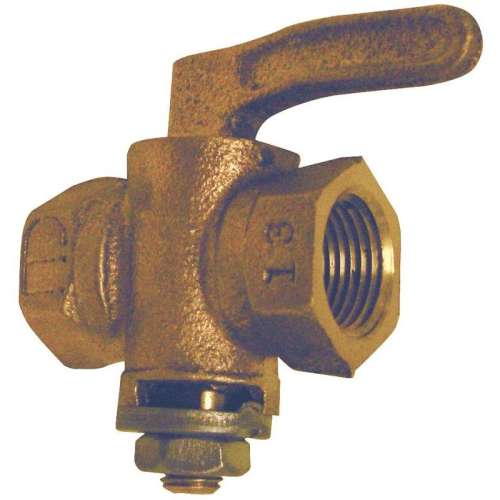 200 psig Gas Cock, FNPT x MNPT Connection Type, 3/8-in x 3/8-in Pipe Size