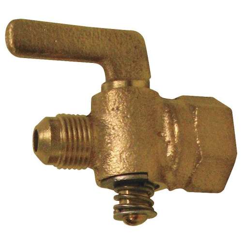 1/2 psig Gas Cock, FNPT x SAE Connection Type, 3/8-in x 3/8-in Pipe Size