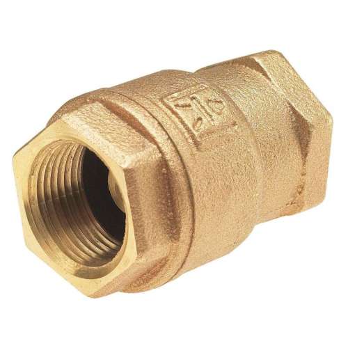 Ball Cone Spring Check Valve, Bronze, FNPT Connection Type, 3/8-in