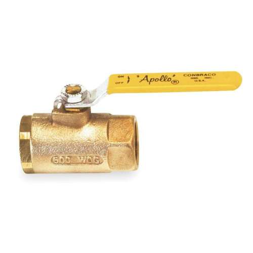 7014164 Bronze Ball Valve, Inline, FNPT, 1/4-in