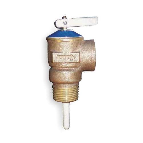 T and P Relief Valve, 1/2 In. Inlet