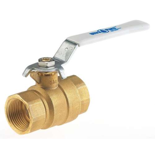 94A10701 Brass Ball Valve, Inline, FNPT, 1-1/2-in