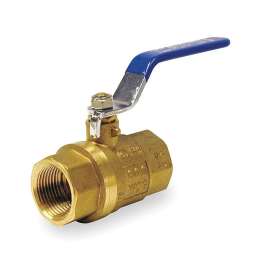 Brass Ball Valve, Inline, FNPT, 4-in