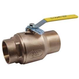 70LF24A01 LF Bronze Ball Valve, Solder, 4-in