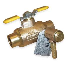 Thermal Expansion Ball Valve, Solder, 3/4-in
